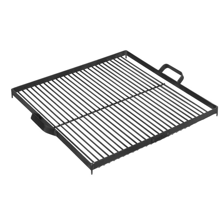 Grillrost aus Gusseisen / Edelstahl 58x58 cm für Feuerschale 80 cm und 70x70cm